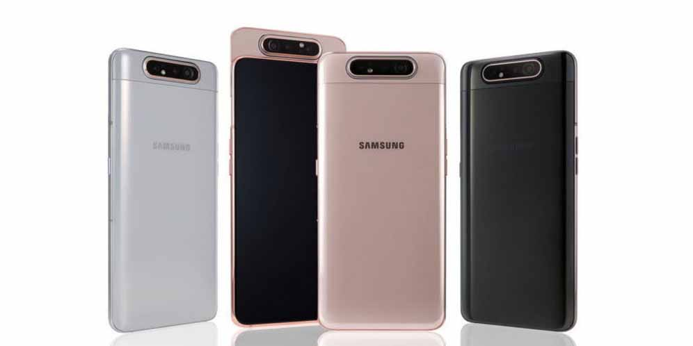 Desain Samsung Galaxy A80 yang Unik, Tiga Kamera Bisa "Diputar" thumbnail